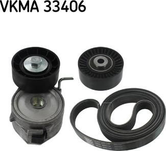 SKF VKMA 33406 - Flerspårsremssats xdelar.se