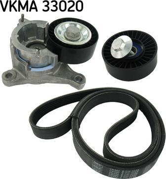 SKF VKMA 33020 - Flerspårsremssats xdelar.se