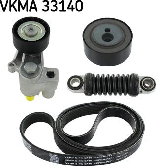 SKF VKMA 33140 - Flerspårsremssats xdelar.se