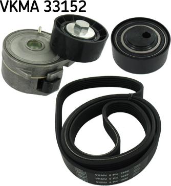 SKF VKMA 33152 - Flerspårsremssats xdelar.se