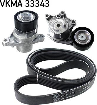 SKF VKMA 33343 - Flerspårsremssats xdelar.se