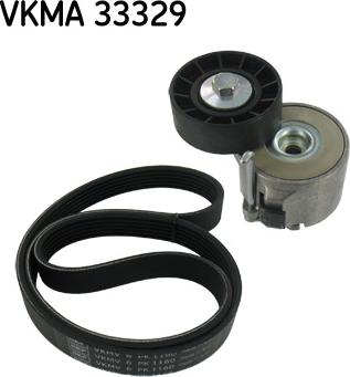 SKF VKMA 33329 - Flerspårsremssats xdelar.se