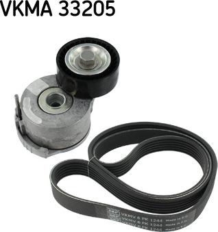 SKF VKMA 33205 - Flerspårsremssats xdelar.se