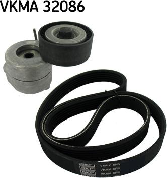 SKF VKMA 32086 - Flerspårsremssats xdelar.se