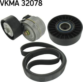 SKF VKMA 32078 - Flerspårsremssats xdelar.se