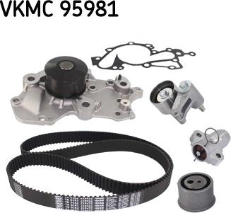 SKF VKMC 95981 - Vattenpump + kuggremssats xdelar.se