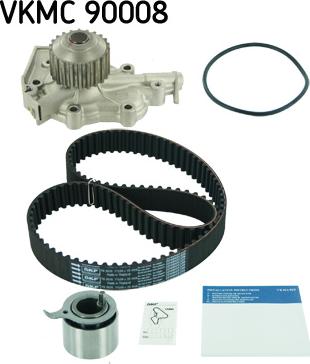 SKF VKMC 90008 - Vattenpump + kuggremssats xdelar.se