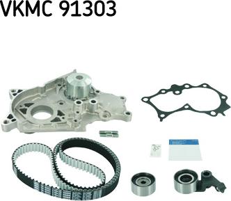 SKF VKMC 91303 - Vattenpump + kuggremssats xdelar.se