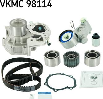 SKF VKMC 98114 - Vattenpump + kuggremssats xdelar.se