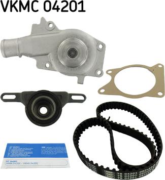 SKF VKMC 04201 - Vattenpump + kuggremssats xdelar.se