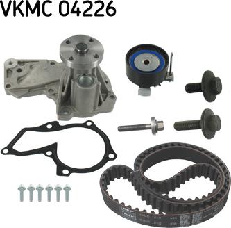 SKF VKMC 04226 - Vattenpump + kuggremssats xdelar.se