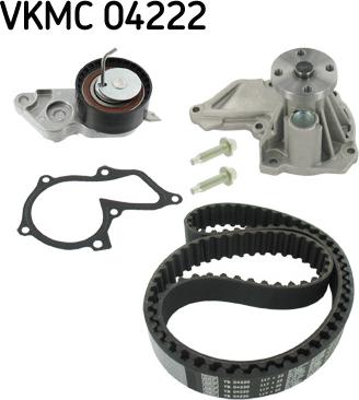 SKF VKMC 04222 - Vattenpump + kuggremssats xdelar.se