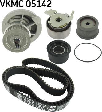 SKF VKMC 05142 - Vattenpump + kuggremssats xdelar.se