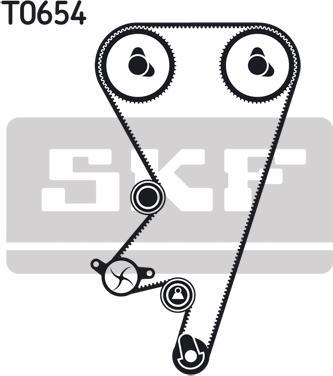 SKF VKMC 05202 - Vattenpump + kuggremssats xdelar.se