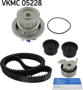 SKF VKMC 05228 - Vattenpump + kuggremssats xdelar.se