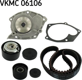 SKF VKMC 06106 - Vattenpump + kuggremssats xdelar.se