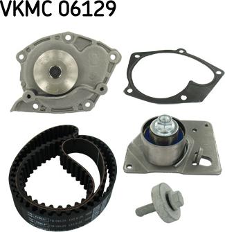 SKF VKMC 06129 - Vattenpump + kuggremssats xdelar.se