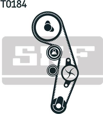 SKF VKMC 01943 - Vattenpump + kuggremssats xdelar.se