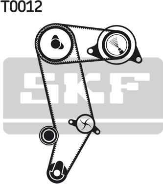 SKF VKMC 01040 - Vattenpump + kuggremssats xdelar.se