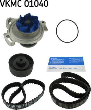 SKF VKMC 01040 - Vattenpump + kuggremssats xdelar.se