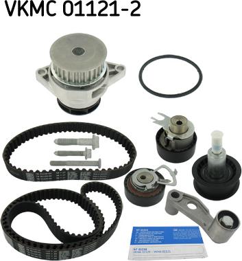 SKF VKMC 01121-2 - Vattenpump + kuggremssats xdelar.se