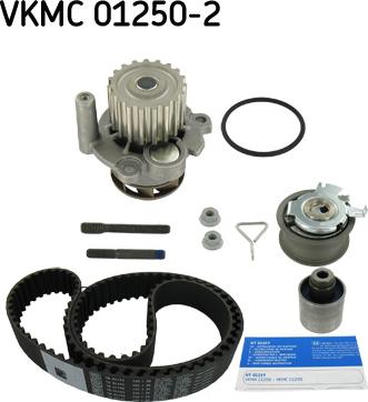 SKF VKMC 01250-2 - Vattenpump + kuggremssats xdelar.se