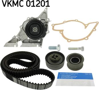 SKF VKMC 01201 - Vattenpump + kuggremssats xdelar.se