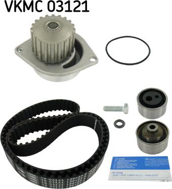 SKF VKMC 03121 - Vattenpump + kuggremssats xdelar.se