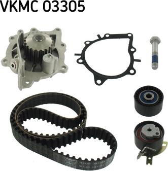 SKF VKMC 03305 - Vattenpump + kuggremssats xdelar.se