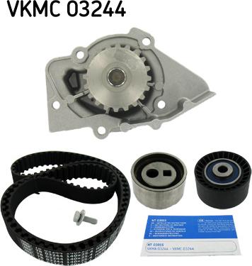 SKF VKMC 03244 - Vattenpump + kuggremssats xdelar.se