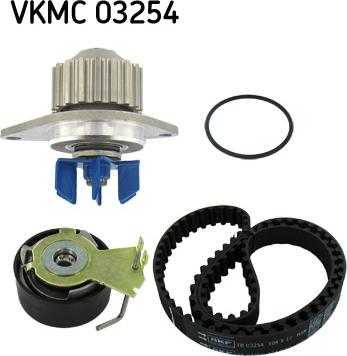 SKF VKMC 03254 - Vattenpump + kuggremssats xdelar.se