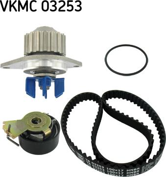 SKF VKMC 03253 - Vattenpump + kuggremssats xdelar.se