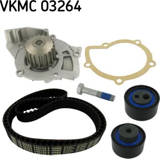 SKF VKMC 03264 - Vattenpump + kuggremssats xdelar.se