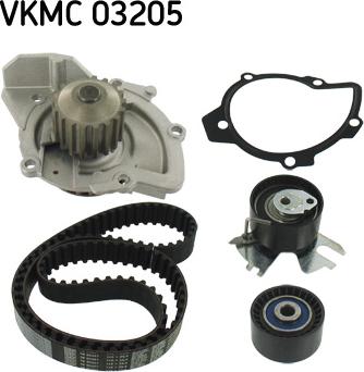 SKF VKMC 03205 - Vattenpump + kuggremssats xdelar.se