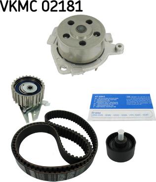 SKF VKMC 02181 - Vattenpump + kuggremssats xdelar.se