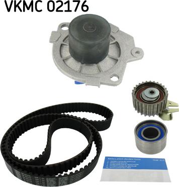 SKF VKMC 02176 - Vattenpump + kuggremssats xdelar.se