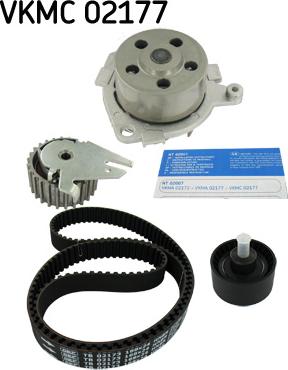 SKF VKMC 02177 - Vattenpump + kuggremssats xdelar.se