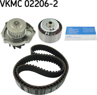 SKF VKMC 02206-2 - Vattenpump + kuggremssats xdelar.se