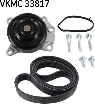 SKF VKMC 33817 - Vattenpump + spårremssats xdelar.se