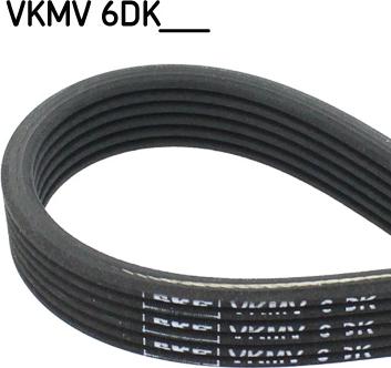 SKF VKMV 6DK1697 - Flerspårsrem xdelar.se