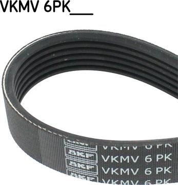 SKF VKMV 6PK858 - Flerspårsrem xdelar.se