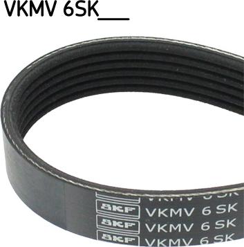 SKF VKMV 6SK989 - Flerspårsrem xdelar.se