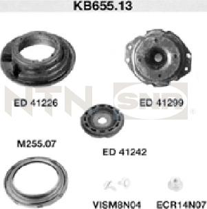 SNR KB655.13 - Fjäderbens-stödlager xdelar.se