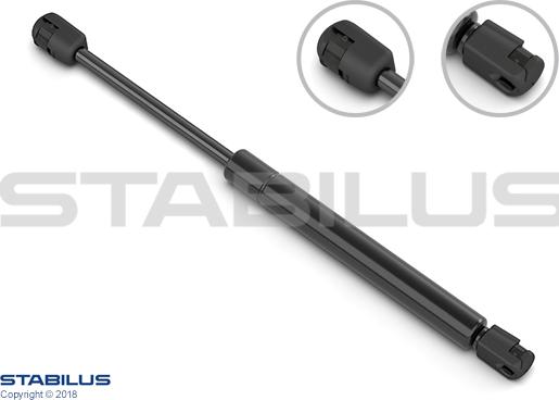 STABILUS 153440 - Gasfjäder, bagageutrymme xdelar.se