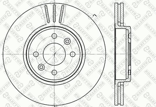 HELLA 8DD 355 129-611 - Bromsskiva xdelar.se