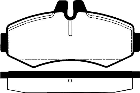 Valeo 302460 - Bromsbeläggssats, skivbroms xdelar.se