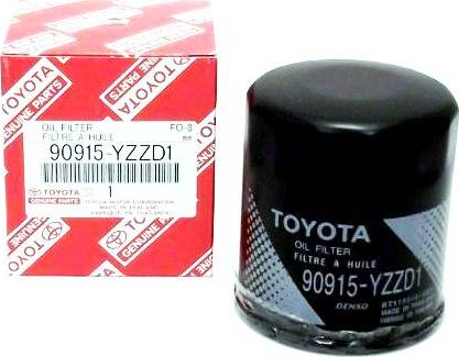 TOYOTA 90915YZZD1 - Oljefilter xdelar.se