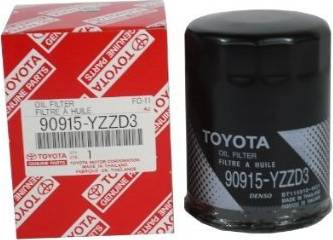 TOYOTA 90915-YZZD3 - Oljefilter xdelar.se