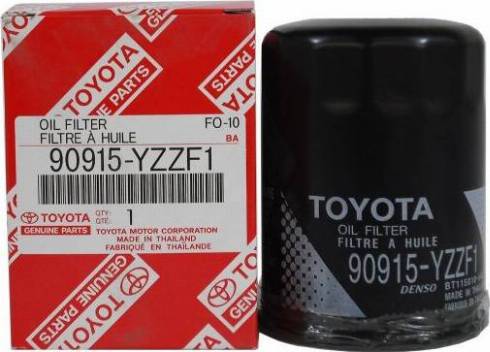 TOYOTA 90915YZZF1 - Oljefilter xdelar.se