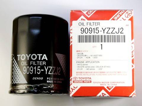 TOYOTA 90915YZZJ2 - Oljefilter xdelar.se